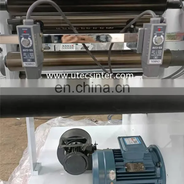UTS320S Maquina Cortadora y Rebobinadora de Etiqueta Adhesiva Adhesive Label Sticker Cutting Machine photo-3