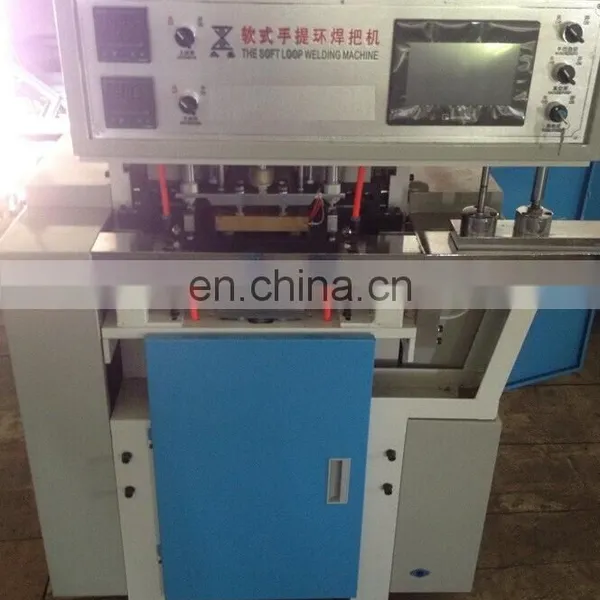 Automatic Plastic Film Handle Loop Making Welding Machine photo-2