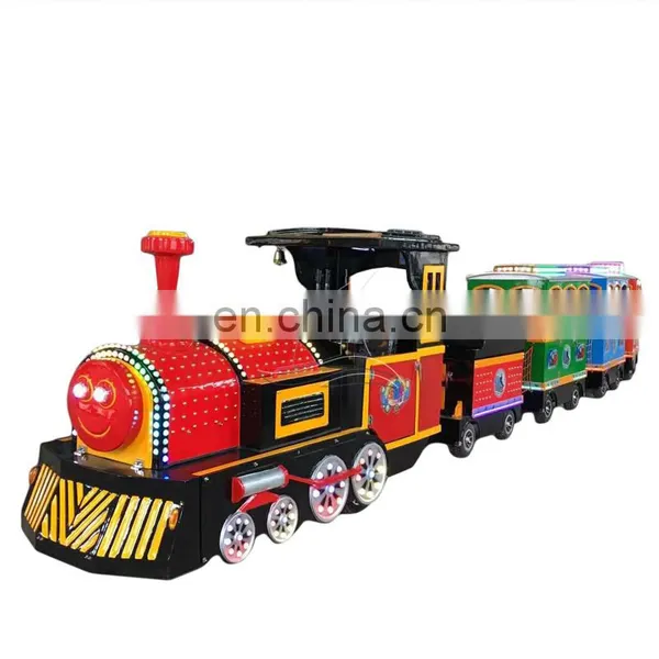 Battery Tourist Train Electric Train Tourist Electric Train Set for Adults photo-4