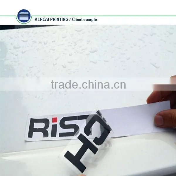 2015 New Material Custom Vinyl Logo Stickers photo-3