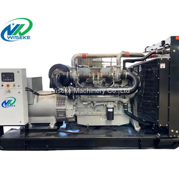800kva Perkins 4006-23TAG3A Industrial Diesel Generator Wiseke Power High Performance