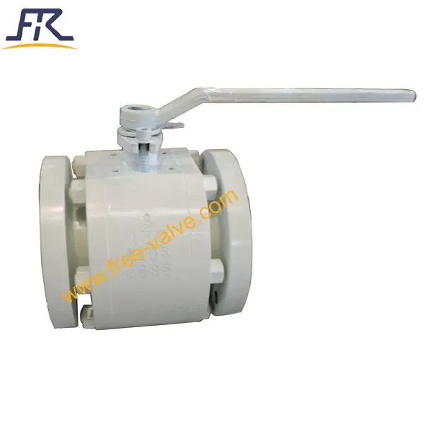 ASME B16.34 Ceramic Lined Ball Valve photo-5