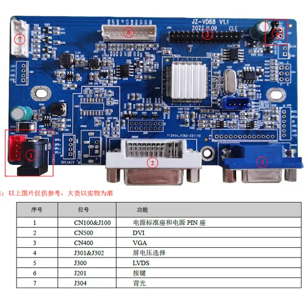 Lcd Driver Board LVDS Adapter Board photo-4