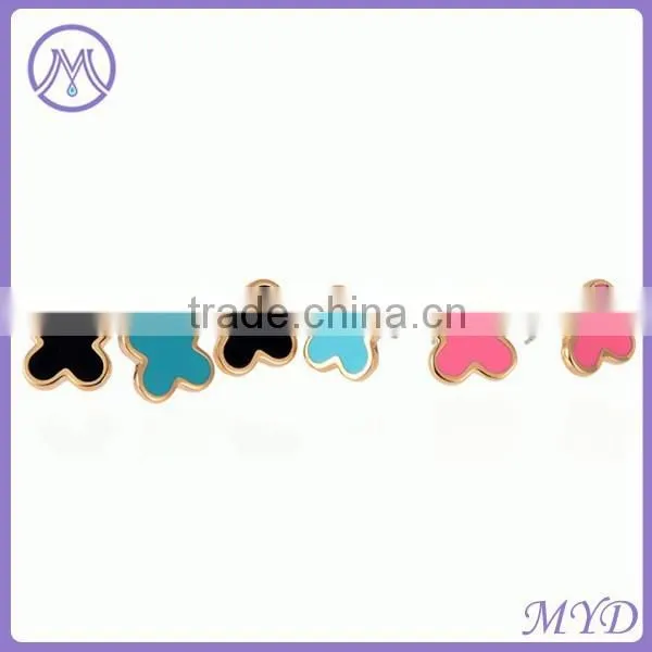 Hot Sale Enamel Stud Earrings photo-2
