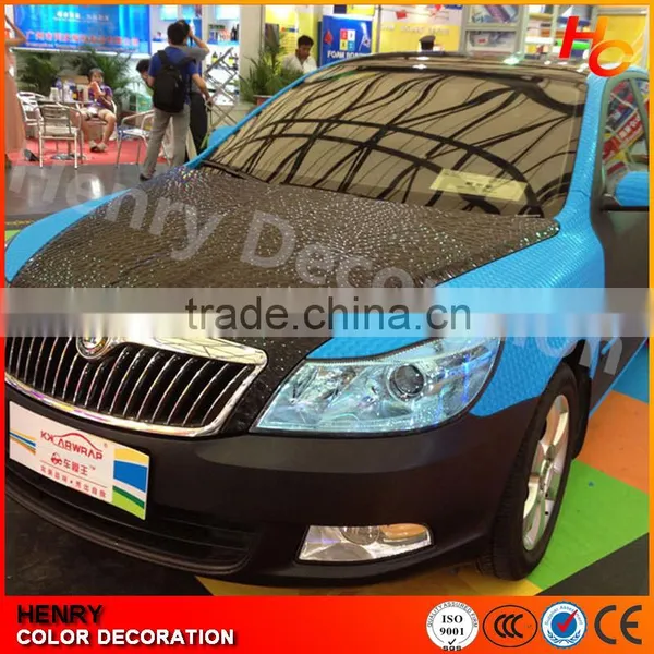 Self Adhesive Car Vinyl Wrap Film PVC Material Car Wrapping Flim for Car Protection