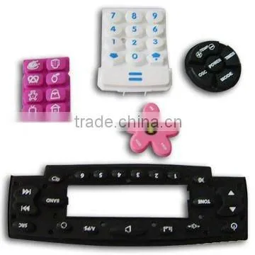 Molded Silicone Keypad, Rubber Keypad