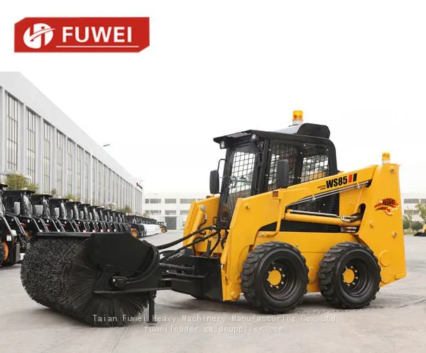Construction Machiery FUWEI Latest Skid Steer Front End Loader for Sale photo-4
