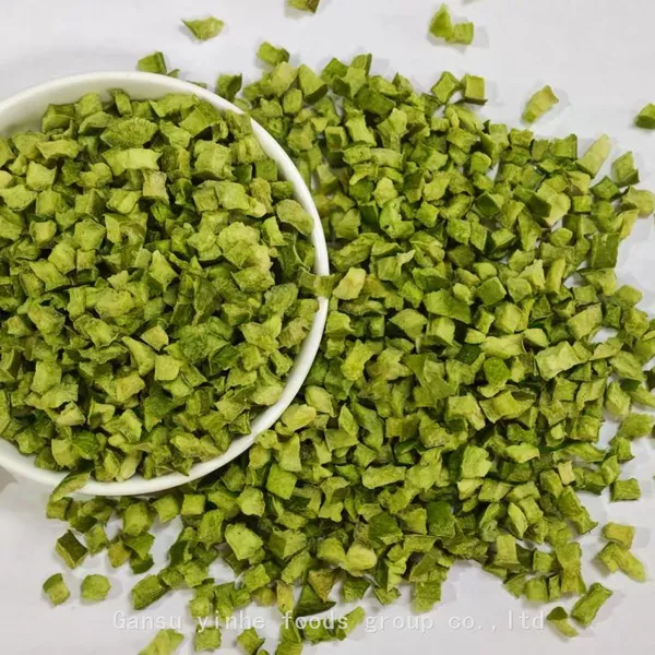 Pure Nature Freeze Dried Green Bell Pepper Distributor