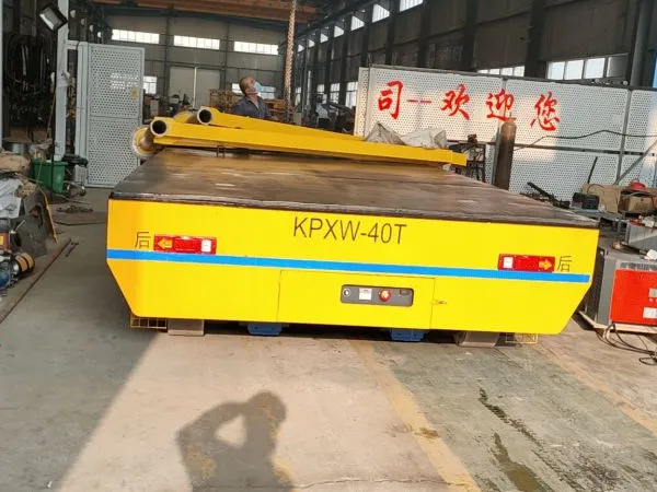 Heavy Duty Aifite Trackless Electric Handling Vehicle Shuttle Across the Workshops photo-4