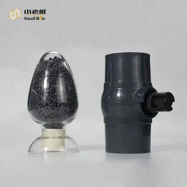 Hot Sale in Bangladesh Virgin uPVC compounds granules with great processing stability  for Pipe Fitting Injection