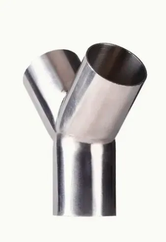 Hot Sale Guaranteed Quality Unique Sanitary Stainless Steel304 316 Pipe Fitting Tri Clamp Tee Y Type Tee