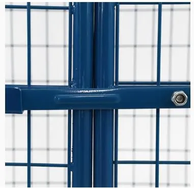 2 Sided a Frame Nestable Mild Steel Warehouse Storage Roll Cage photo-3