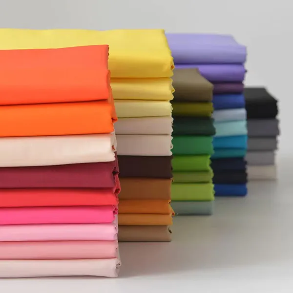 T/C 90/10 45x45 110x76 186th 100gsm Tela Dacron 90% Polyester 10% Cotton Popelina Fabric Roll 100m 150cm
