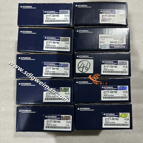 Hyundai Seal Kit Arm Cyl R220 31Y1-28790 for Hyundai Excavator photo-2