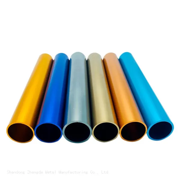 Decorative Material Color Coated Aluminium Tube Pipe