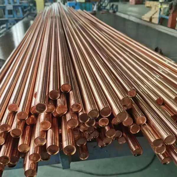 C101 Dia 2-90mm Round Rod Copper Bar Half-hard 99.9% Pure Copper Red Copper photo-3