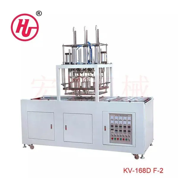 KV-168D/F2 Six Bullet Heads Fabric Bra Cup Molding Machine