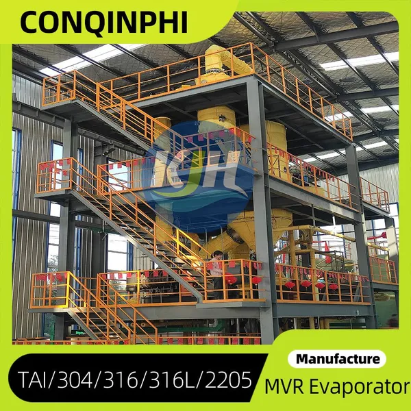 Automatic Brine Concentrator for Zero-Discharge of High-Salt Wastewater IP65 Control Panel photo-3