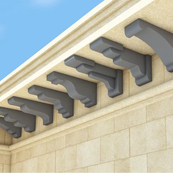 Cheap Building Exterior Decoration Moulding EPS Window Trim Exterior Cornice EPS Polystyrene Foam Cement Moulding