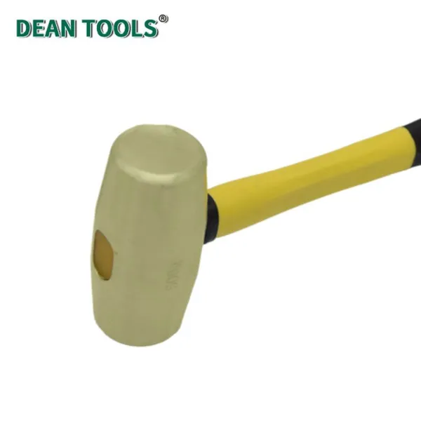 Non-Sparking Hammer Drum Type With Ergonomic Handle, Aluminum Bronze Alloy, Length 310mm,1lb Head photo-4