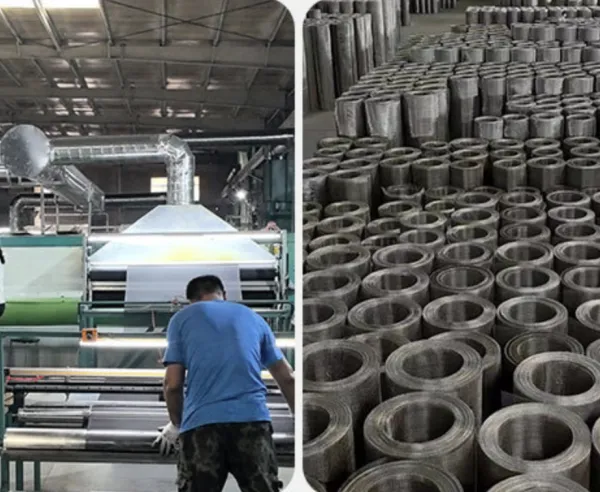 Rede de Cabo de Aço Inoxidável, Grau 316L, Fio de 2mm, Abertura de 100x100mm, Resistente à Corrosão