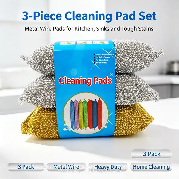 Customize Slier Dish Scrub Pads Durable Reusable Cleaning Sponges for Pots, Pans, Baking Trays