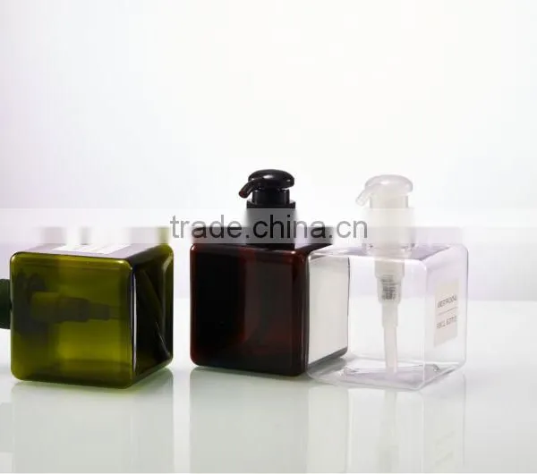 250 ml Square PETG Plastic Bottles, Simple Travel/household Replacement Outfit photo-3