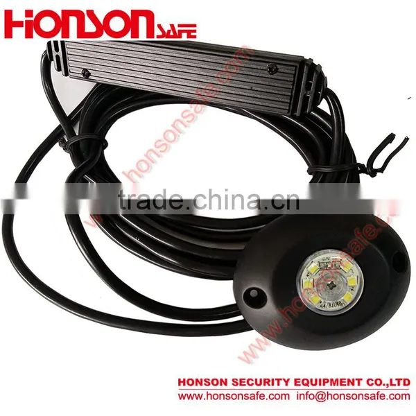 DC12V(DC24V) LED Hide a Way Dual Color Strobe LED Light for Police Vehicle HA-61B photo-5