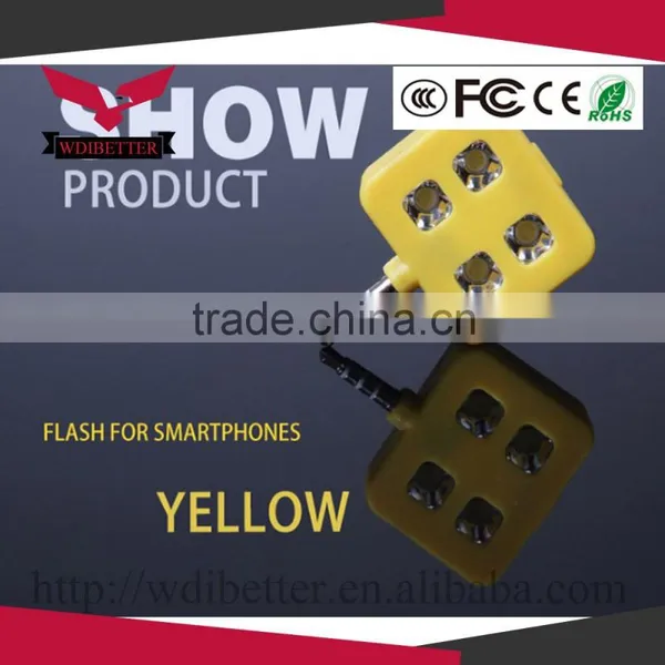 Portable LED Smartphone Flash For And Tablets With Mini USB Charging Port photo-4