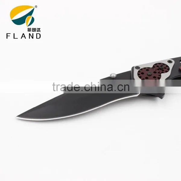 Gear Desgin Bearing Knife Pivot Stainless Steel Hunting Survival Knife photo-4