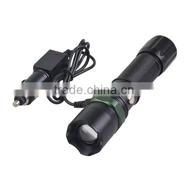 Rechargeable Led Aluminum Torch High Power Rechargeable Led Flashlight photo-4
