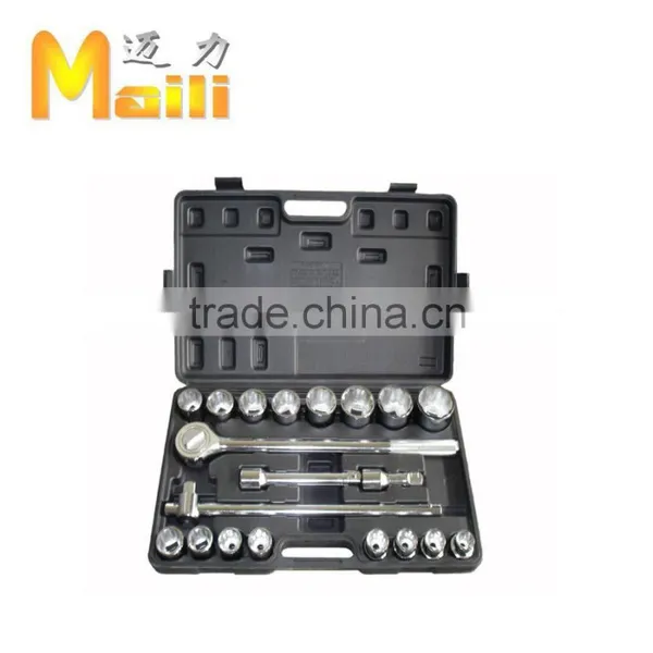 21pcs 3/4"DR (7/8"-2") Piastic Boxes Socket Wrench Set 6PT photo-2