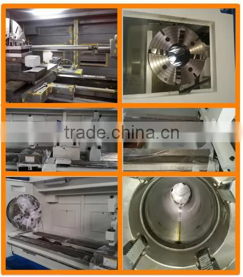 QK1327Small CNC Pipe Threading Lathe Machine Max.workpiece Length 1500/3000mm photo-3