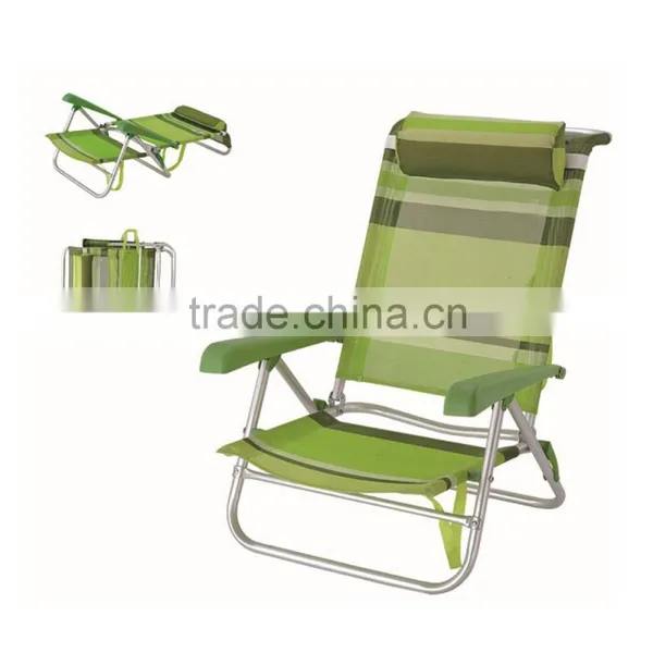Outdoor Leisure Camping Colorful Beach Chair Folding Travel Beach Chair photo-2