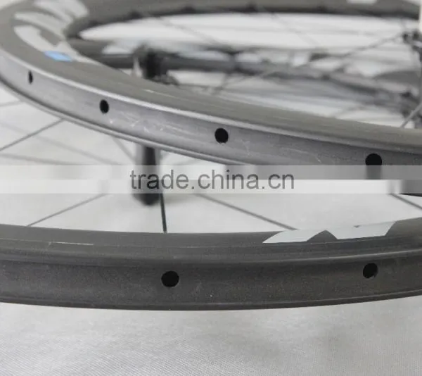 Powerway R13 Hub Carbon Road Bike Wheels Sapim Spokes Carbon Road Bike Wheels With ICAN Logos China W56C photo-4