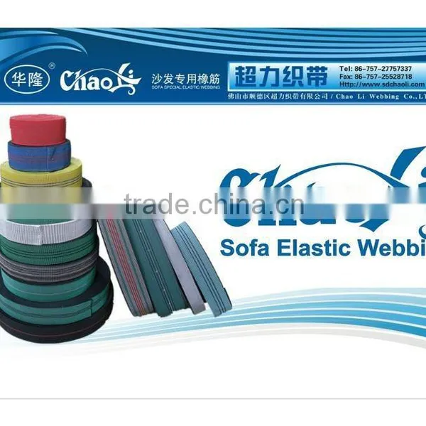Green High Quanlity Elastic Webbing photo-2