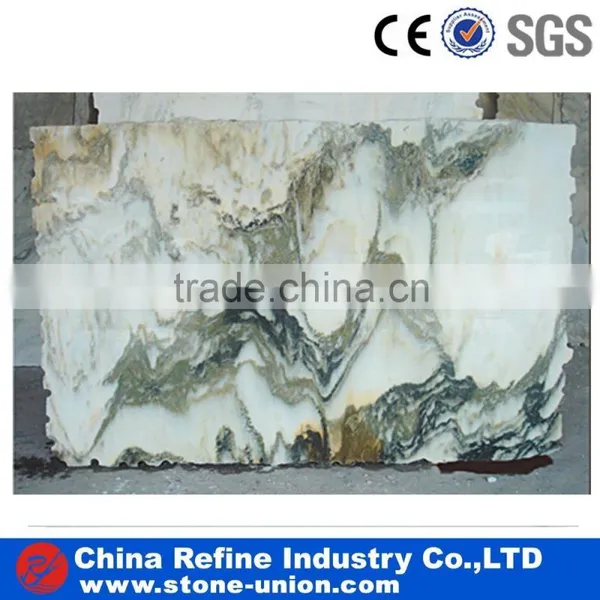 High Quality White Grey Veins Stone Slab Marble Slabs photo-4