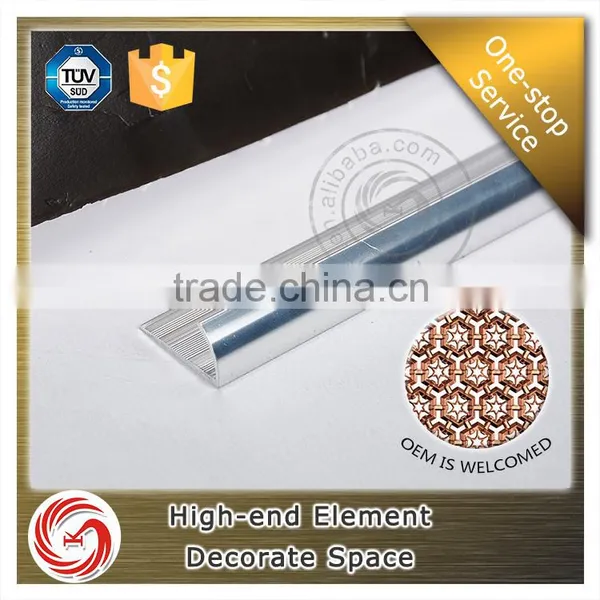 Ceramic White Silver Tile Trim Aluminium Tile Trim Bullnose Tile Trim photo-5