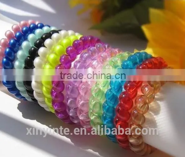 Fasion Thick Hair Rubber Band Beatiful Curve Rubber Band