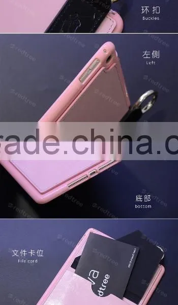 New Arrival Foldable Stand Card Holder Leather Case For IPad Tablet Case photo-6