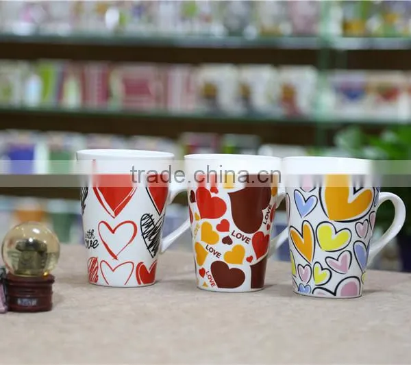Hunan V-shape White Sublimation Coffee Mug photo-5