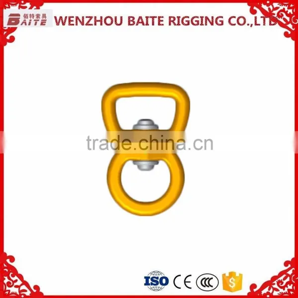 4KN Breaking Force Aluminum Double Swivel Bolt ,Red Swivel Aluminum Ring , Snap Hook Bag Parts & Accessories photo-5