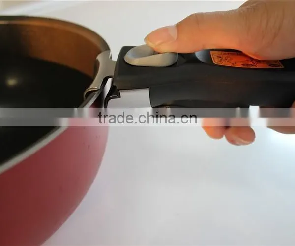 Aluminum Nonstick Frying Pan With Detachable Handle Cooking Pan With Bakelite Handle photo-4