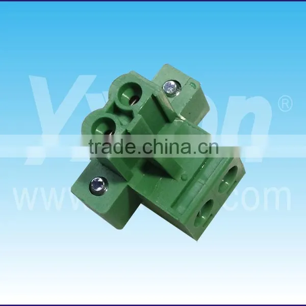 Two Poles Green Color Wire to Board Connector Terminal Block photo-4