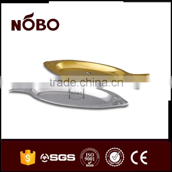 Stainless Steel Fish Shape Meat Trays photo-3