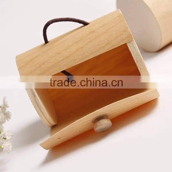 Finished Lightweight Round Wood Box photo-3