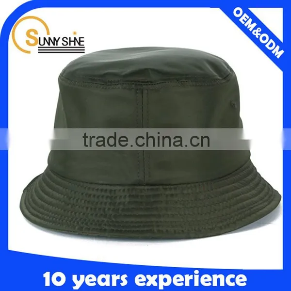 Bao Ding Sunny Shine Custom High Quality Leather Bucket Hat Wholesale photo-5