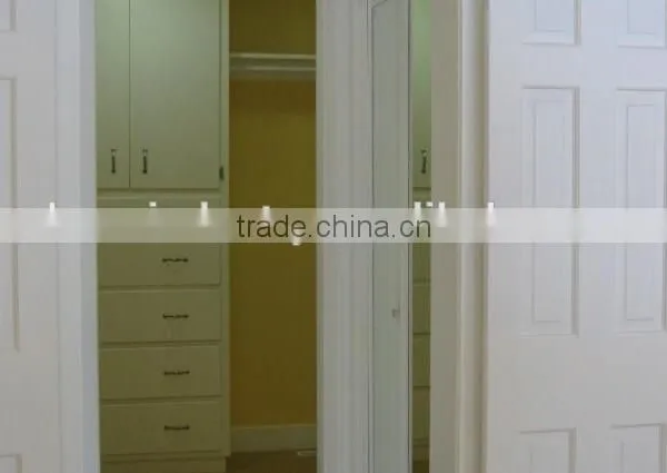 Shopping 2 Panel Oak Veneer Natural Color Wooden Doors Hotel Rooms photo-5