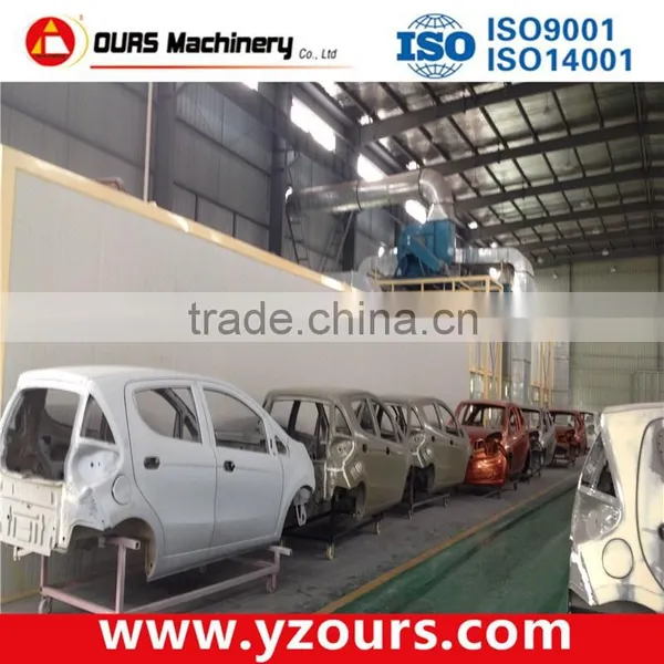 Car Paint Spray Oven/Car Painting Booth ;automatic Spray Painting Line for Car;Automatic Painting System for Car photo-4