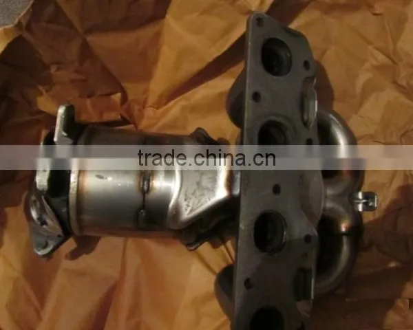 NEW MANIFOLD CATALYTIC ASSY-EXH OF ENGINE GASOLINE G4FC EURO-3-4 SET HYNDAI 2015 MNR photo-3